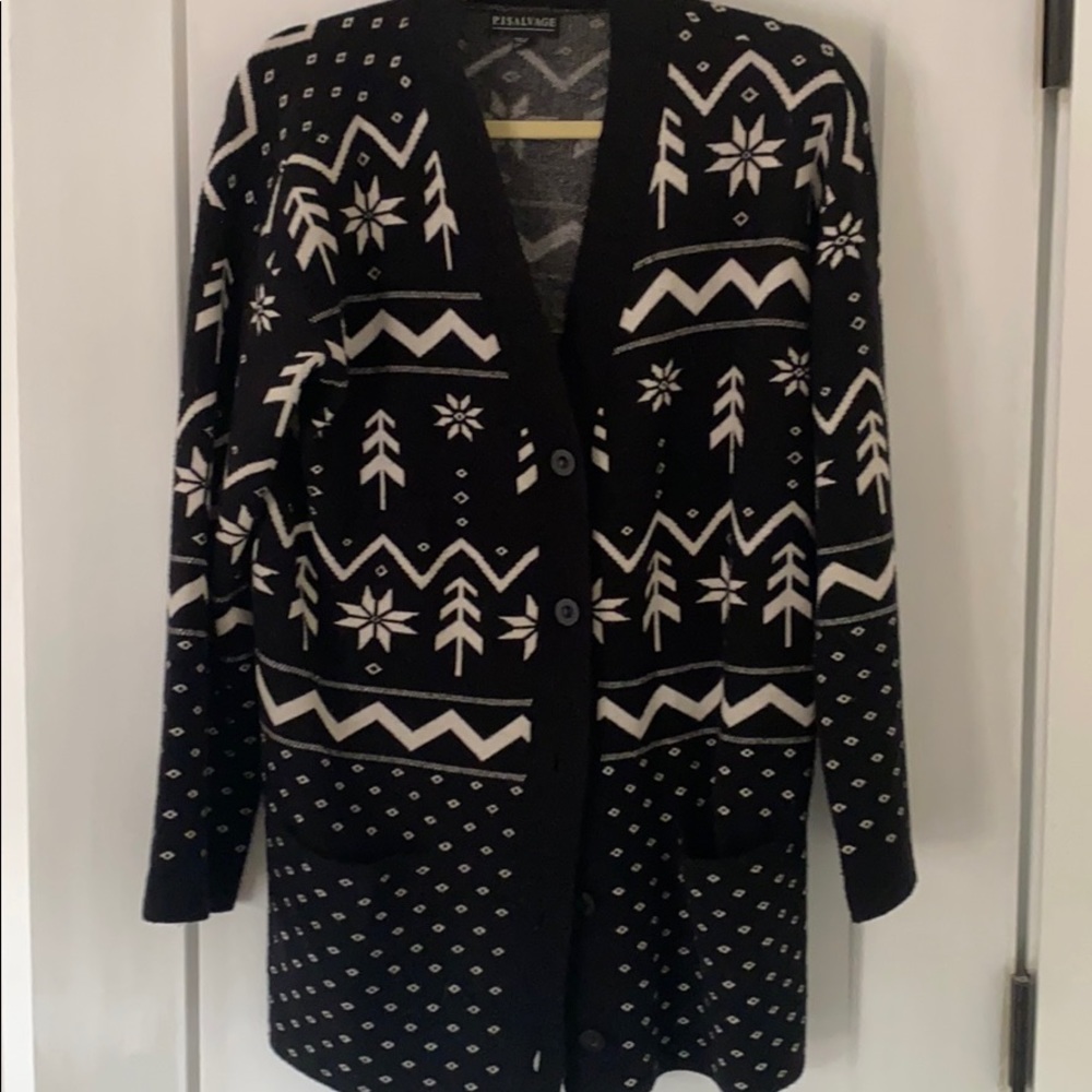 P.J. Salvage Alpine Night Cardigan